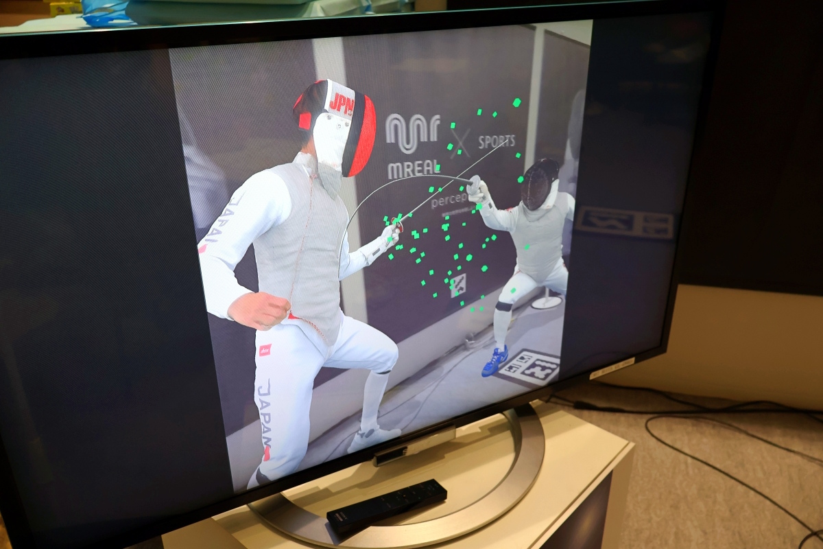 「XRフェンシング」体験