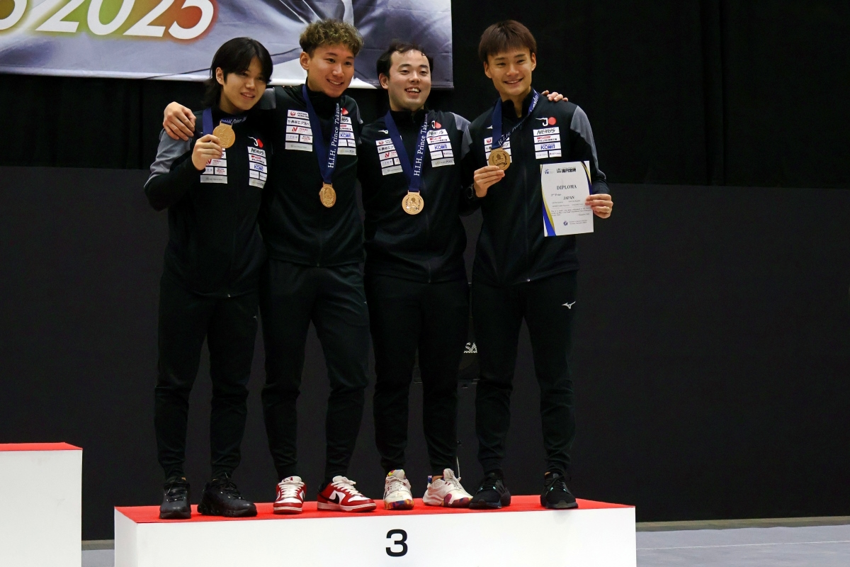 【フェンシングW杯・現地レポート】松山恭助選手、ホームで掴んだ団体銅メダル！～NEXUS Presents FIE Fencing World Cup Men’s Foil高円宮牌2025～