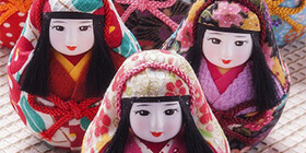姫だるま製作体験 姫だるま製作体験