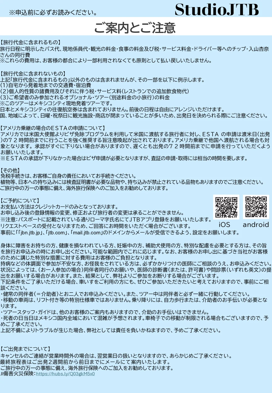 入山杏奈さんと過ごすメキシコ「死者の日」現地ツアー チラシ 3ページ目