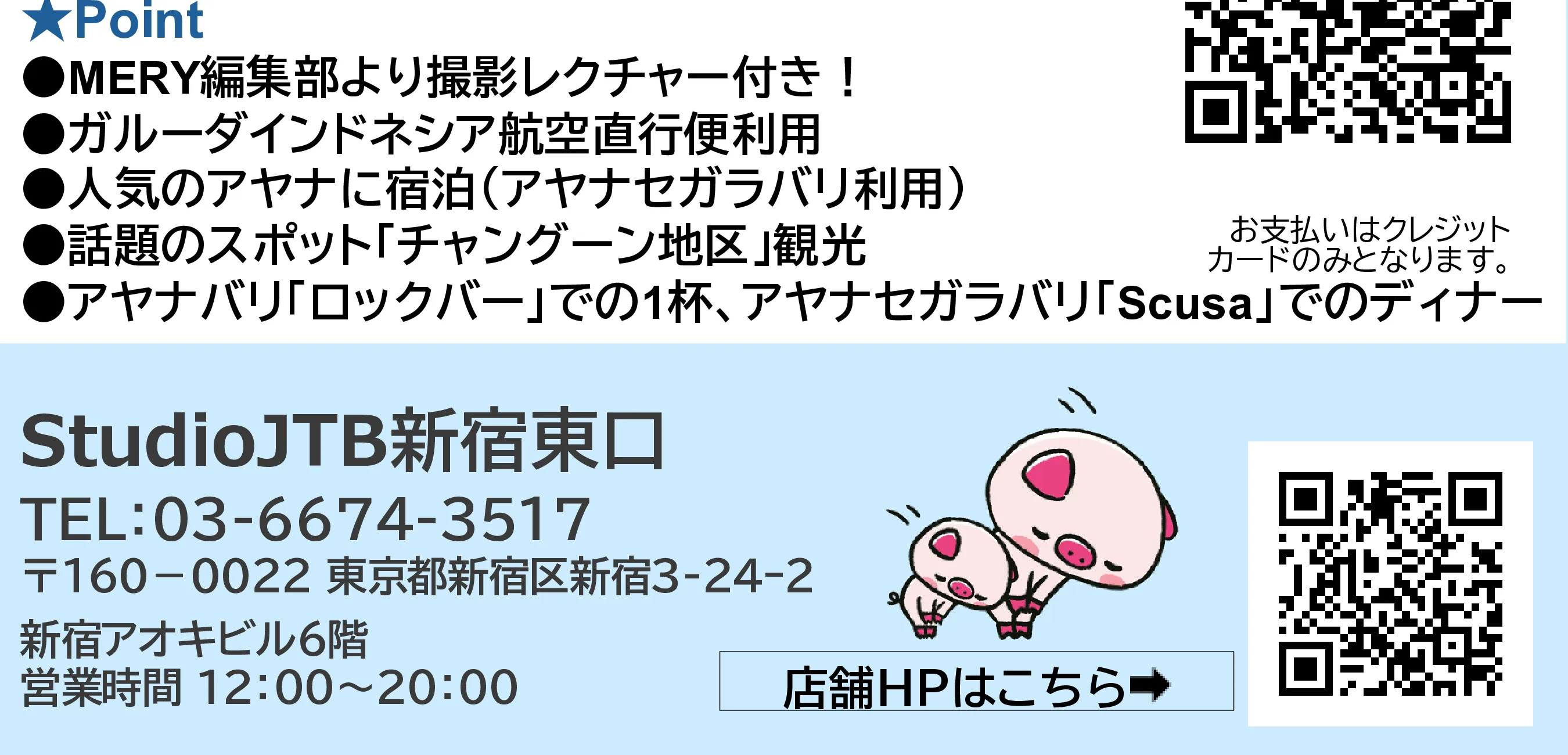MERYコラボツアー in バリ チラシ 3