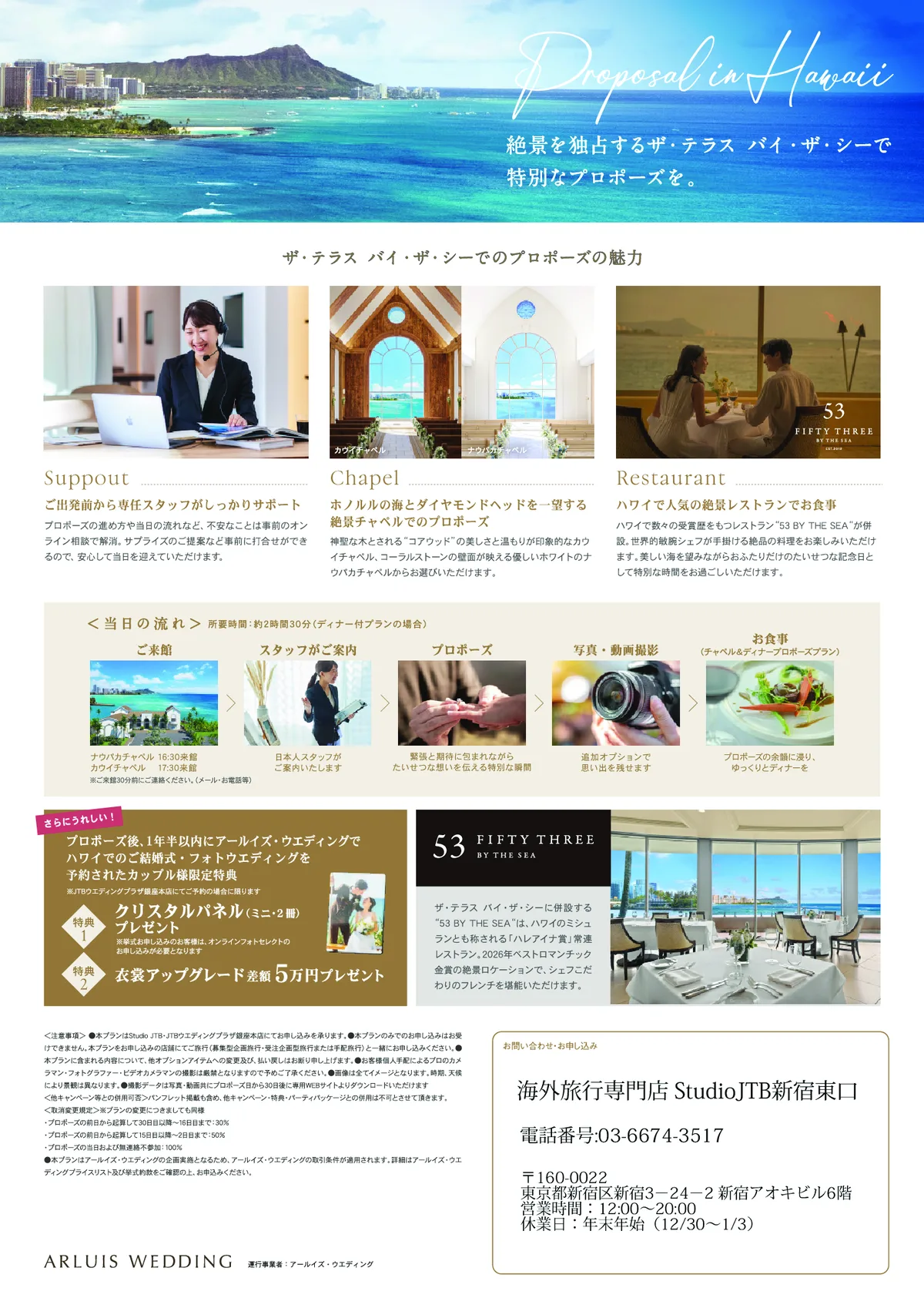 Proposal in Hawaii チラシ 2