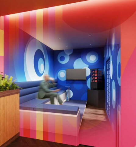 JTBラウンジ内プライベートルーム（イメージ）