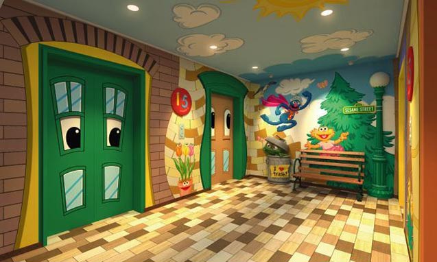 ユニバーサル・ワクワク・ハッピー・フロア（イメージ）